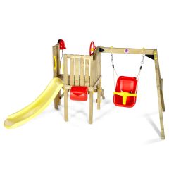 Toddlers Tower Wooden Climbing Frame Main